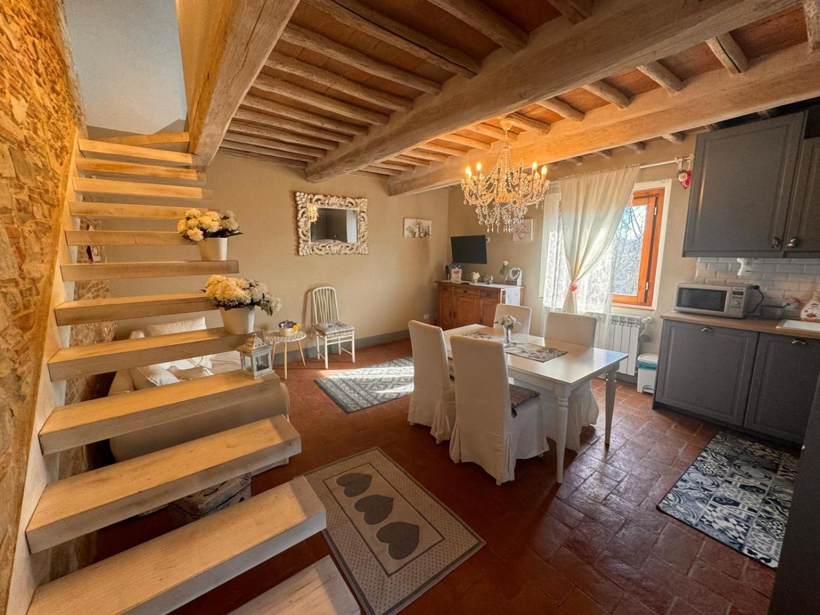 Dolce Cuore Luxe Apartment Chianti Florence Male Romantyczne Mieszkanie San Donato in Poggio 외부 사진